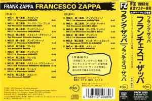 Francesco Zappa - The Barking Pumpkin Digital Gratification Consort, Frank  ...