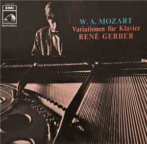 W. A. Mozart, René Gerber - Variationen Für Klavier