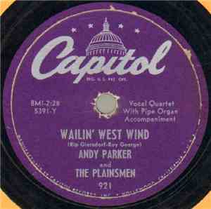 Andy Parker  And The Plainsmen  - Wailin' West Wind / Trail Dust