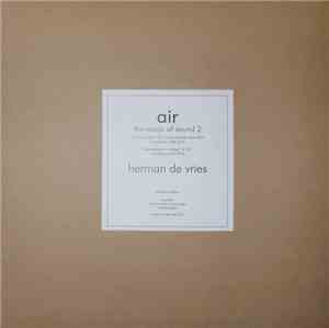 Herman de Vries - Air. The Music Of Sound 2