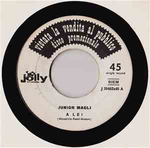 Junior Magli / The British Lions Group - A Lei / Sugar, Sugar