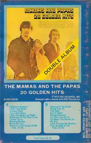 Mamas And Papas - 20 Golden Hits