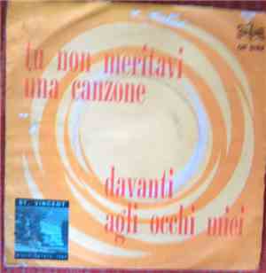 Rudy Rickson - Tu Non Meritavi Una Canzone / Davanti Agli Occhi Miei