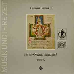 Studio Der Frühen Musik - Carmina Burana (Aus Der Original-Handschrift Um 1 ...