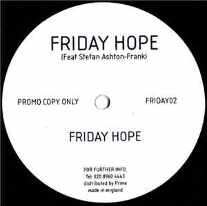 Friday Hope Feat. Stefan Ashton-Frank - Friday Hope