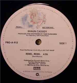 Shaun Cassidy - Rebel, Rebel/Shake Me, Wake Me (When It's Over