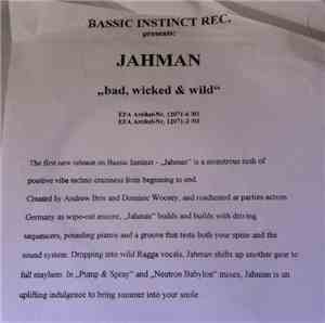 Jahman - Bad, Wicked & Wild