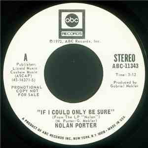 Nolan Porter - If I Could Only Be Sure