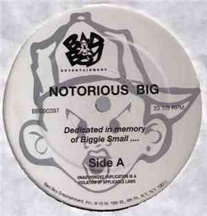 Notorious BIG - Dedicated In Memory Of Biggie Small ...