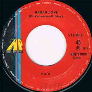 Pax  - Radar Love /  Dark Rose