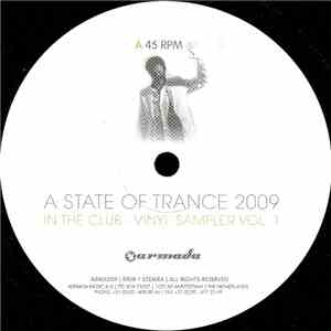 Various - A State Of Trance 2009  - In The Club - Vinyl Sampler Vol. 2