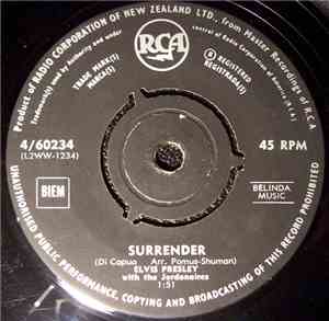 Elvis Presley With The Jordanaires - Surrender