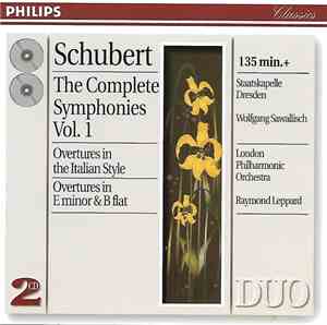 Franz Schubert, Staatskapelle Dresden, Wolfgang Sawallisch, The London Phil ...