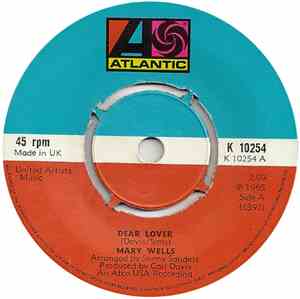 Mary Wells - Dear Lover / Can't You See (You're Losing Me)