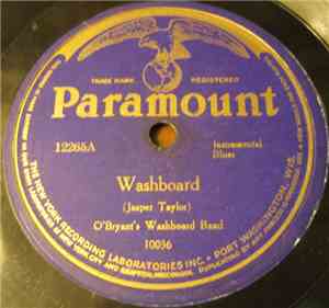 O'Bryant's Washboard Band - Washboard / Brand New Charleston