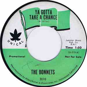 The Bonnets - Ya Gotta Take A Chance