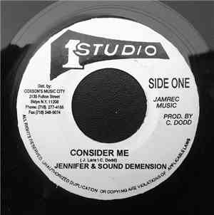 Jennifer & Sound Demension - Consider Me