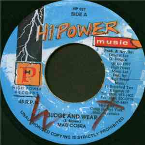 Mad Cobra - Judge And Wear