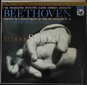 Rudolf Serkin / Eugene Ormandy Conducts The Philadelphia Orchestra / Beetho ...