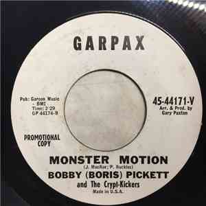 Bobby (Boris) Pickett And The Crypt-Kickers - Monsters' Holiday / Monster M ...