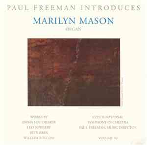 Marilyn Mason  -- Diemer • Sowerby • Eben • Bolcom - Czech National Symphon ...