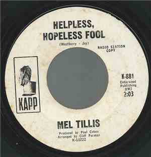 Mel Tillis - Helpless, Hopeless Fool