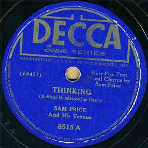 Sam Price And His Texans - Thinking / Jumpin' The Boogie