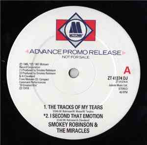 Smokey Robinson & The Miracles - The Tracks Of My Tears