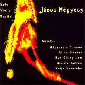 Various - Solo Violin Recital  - János Négyesi