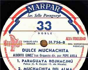 Alberto Ginez Con  Orquesta Dir. Por Pepe Avila - Dulce Muchachita