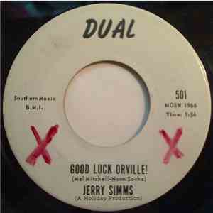 Jerry Simms - Good Luck Orville! / Treasure Supreme