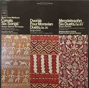 Pablo Casals, Antonín Dvořák, Felix Mendelssohn-Bartholdy - Music From Marl ...