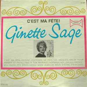 Ginette Sage - C'est Ma Fête