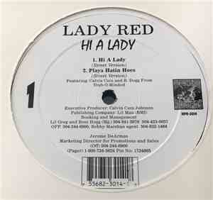 Lady Red  - Hi A Lady / Playa Hatin Hoes