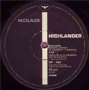 M.C. Claude - Highlander
