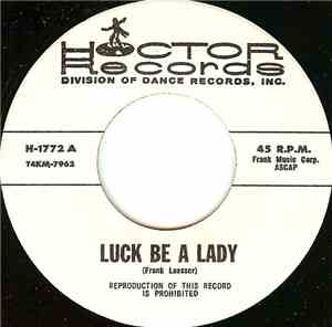 Unknown Artist - Luck Be A Lady / She's A Latin From Manhattan