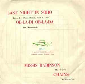 Various - Last Night In Soho / Ob-La-Di Ob-La-Da / Missis Rabinson / Chains