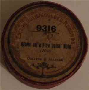 Arthur Collins & Byron G. Harlan - Afloat On A Five Dollar Note