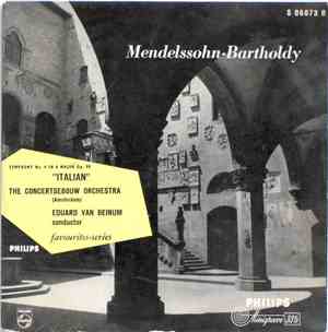 Mendelssohn-Bartholdy, The Concertgebouw Orchestra, Eduard Van Beinum - Sym ...