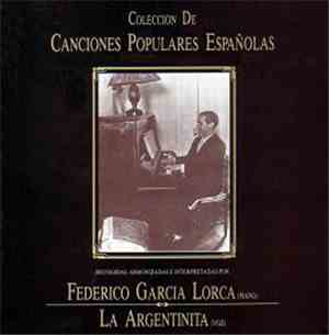 Federico García Lorca - La Argentinita - Colección De Canciones Populares E ...