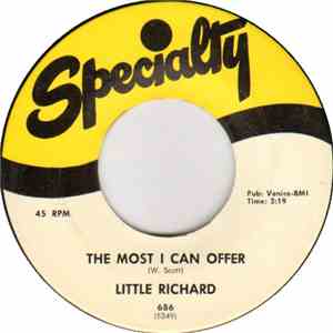 Little Richard - The Most I Can Offer / Directly From My Heart