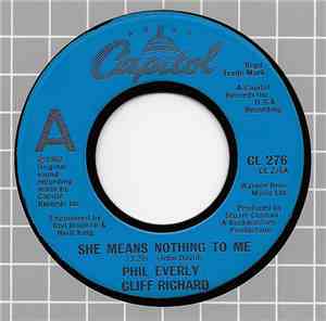 Phil Everly, Cliff Richard - She Means Nothing To Me