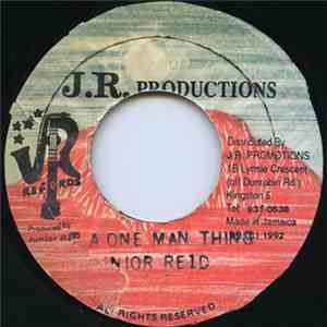 Junior Reid - A One Man Thing