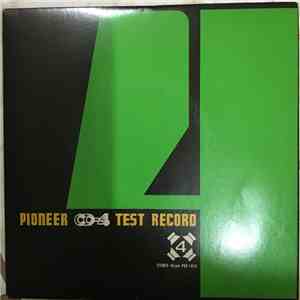 No Artist - Pioneer CD-4 Test Record