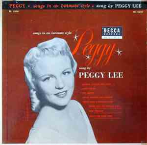 Peggy Lee - Peggy -- Songs In An Intimate Style