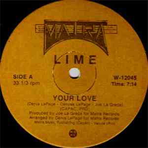Lime  - Your Love