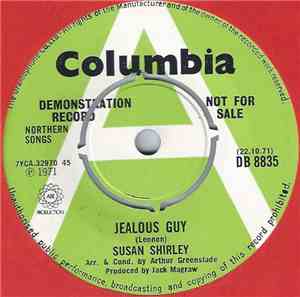 Susan Shirley - Jealous Guy