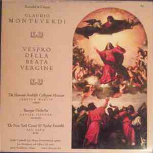 Claudio Monteverdi - The Harvard-Radcliffe Collegium Musicum, Jameson Marvi ...