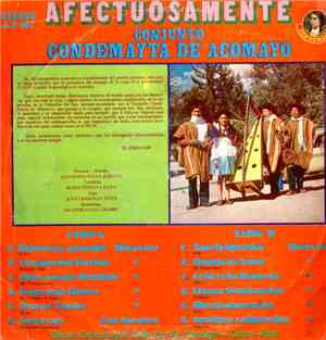 Conjunto Condemayta De Acomayo - Afectuosamente