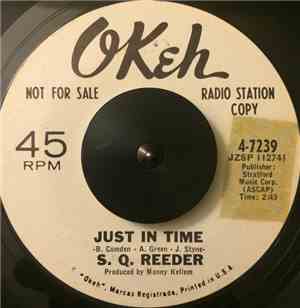 S. Q. Reeder - I Want To Know / Just In Time